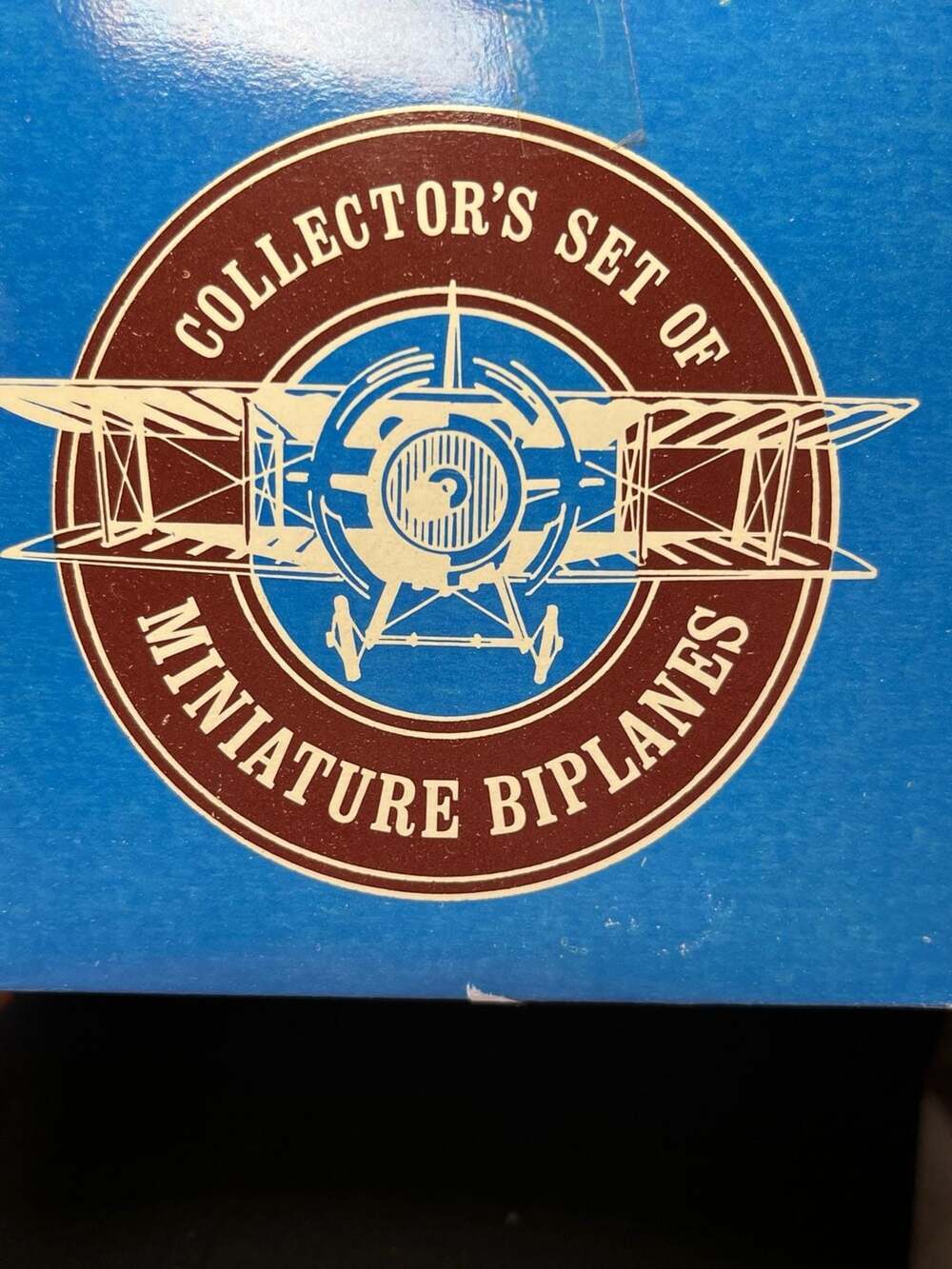 Reader's Digest Collector's Set of 4 Miniature Die-Cast Biplanes